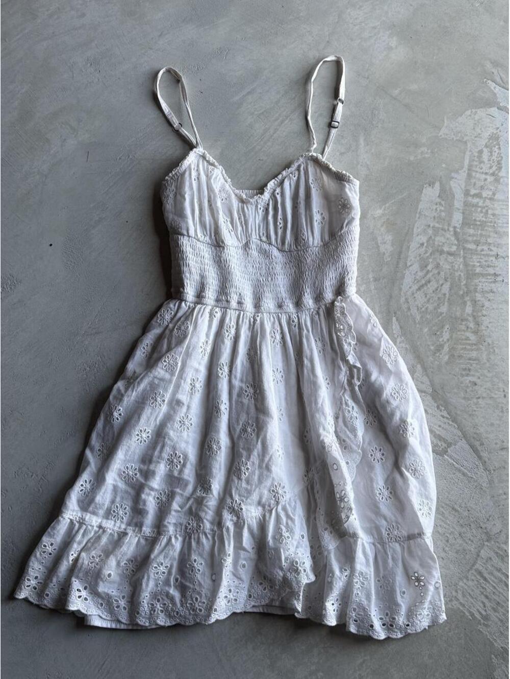Hollister Co. Women's White Dress